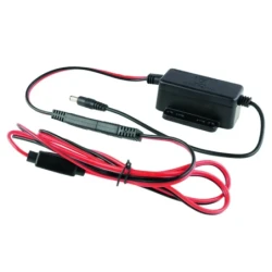 GDS Strom-Modul - SAE/offene Enden, 10-30V DC Eingang, 12V DC Ausgang, Klinke (DC) 5.5 mm OD x 2.5 mm ID, IP66