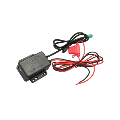 GDS Strom-Modul - offene Enden, microUSB & USB-A Anschluss, 8V-40V DC Eingangsspannung, OTG-Technologie