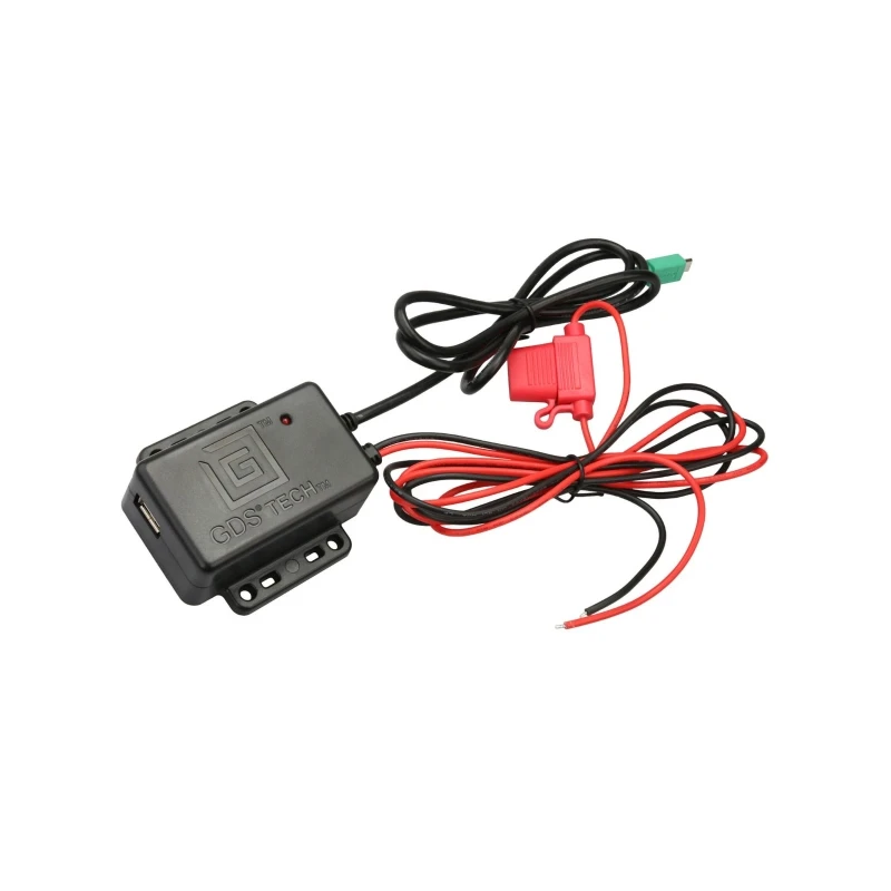 GDS Strom-Modul - offene Enden, microUSB & USB-A Anschluss, 8V-40V DC Eingangsspannung, OTG-Technologie
