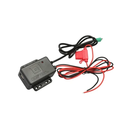 GDS Strom-Modul - offene Enden, microUSB & USB-A Anschluss, 8V-40V DC Eingangsspannung, OTG-Technologie