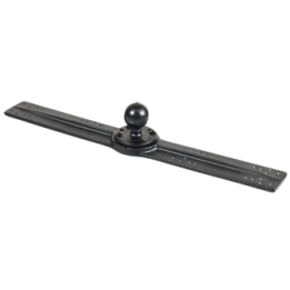 Universal-Platte (50,8 x 431,8 mm) mit runder Basisplatte (AMPS) -  (1,5 Zoll)