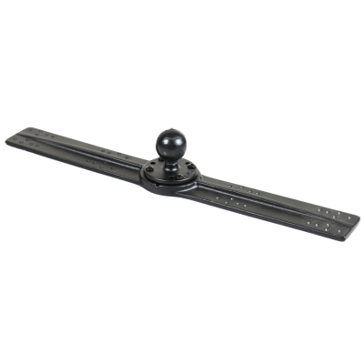 Universal-Platte (50,8 x 431,8 mm) mit runder Basisplatte (AMPS) -  (1,5 Zoll)