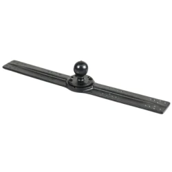 Universal-Platte (50,8 x 431,8 mm) mit runder Basisplatte (AMPS) -  (1,5 Zoll)