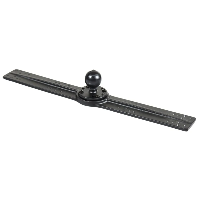 Universal-Platte (50,8 x 431,8 mm) mit runder Basisplatte (AMPS) -  (1,5 Zoll)