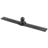 Universal plate (50.8 x 431.8 mm) with round base plate (AMPS) - (1.5 inch)