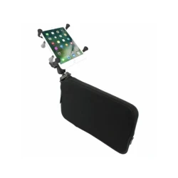Fahrzeug-Halterung mit X-Grip Halteklammer für 7-8 Zoll Tablets -  (1 Zoll), Tough-Wedge (aufblasbar)