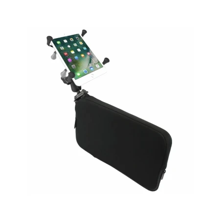 Fahrzeug-Halterung mit X-Grip Halteklammer für 7-8 Zoll Tablets -  (1 Zoll), Tough-Wedge (aufblasbar)