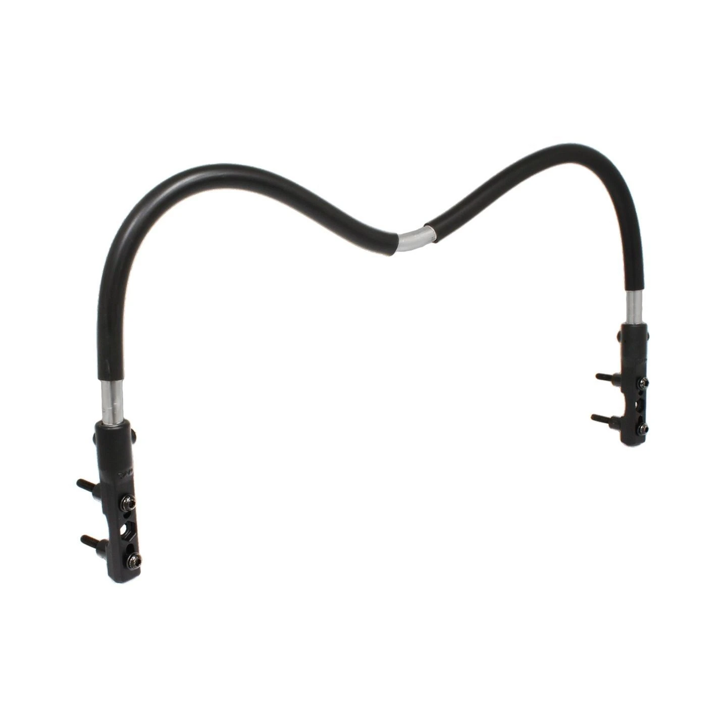 Motorrad-Befestigung mit flexiblen Stab (26 Zoll) - 2x Motorrad-Basis,  (1 Zoll)