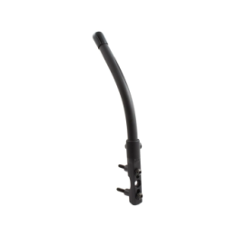 Motorrad-Befestigung mit flexiblen Stab (9 Zoll) -  (1 Zoll)
