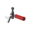 Motorbike base mounting handlebar/brake/clutch - (1 inch), U-bracket, diameter reducer