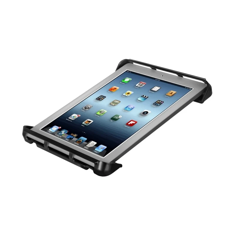 Saugfuss-Halterung für 10 Zoll Tablets - mittlerer Verbindungsarm, Diamond-Basisplatte (Trapez), runde Basisplatte (AMPS)