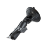 Suction cup camera mount with 1/4"-20 grub screw - with suction cup, (1 inch)
