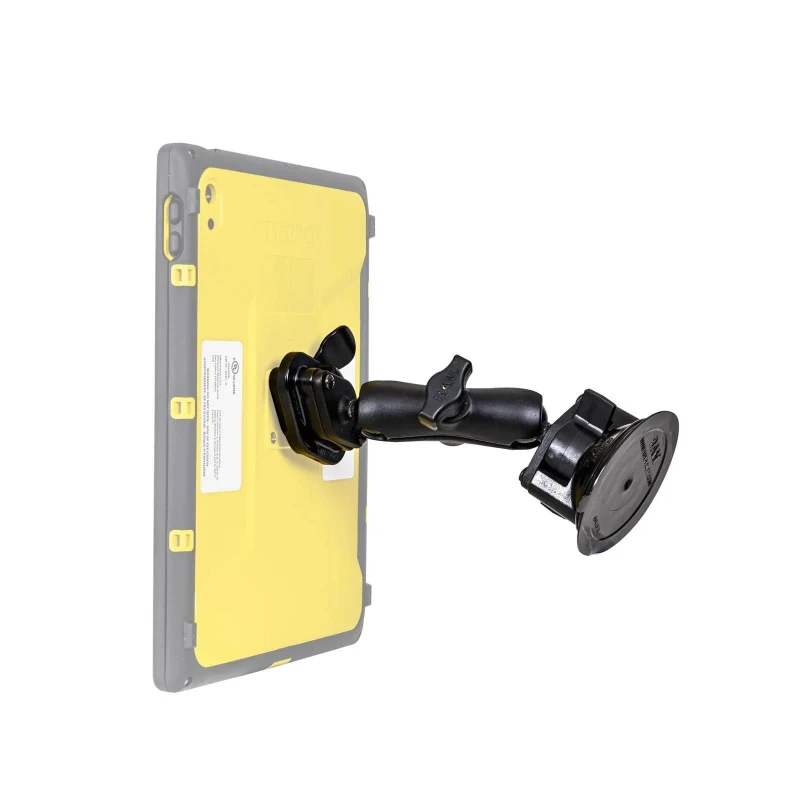 Saugfuss-Halterung mit Quick Release Adapter -  (1 Zoll), mittlerer Verbindungsarm, 2-Loch AMPS
