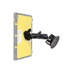 Suction cup holder with quick release adapter - (1 inch), centre connection arm, 2-hole AMPS