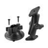 Suction foot set with Diamond connection (trapezoid) - not mounted, centre connecting arm, 2x Diamond base plate (trapezoid)