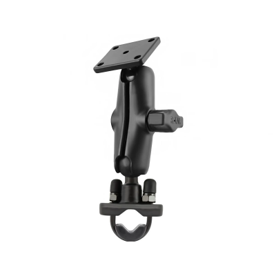 Motorrad-Set Garmin zumo / TomTom Rider -  (1 Zoll), Schraub-Klemme, mittlerer Verbindungsarm