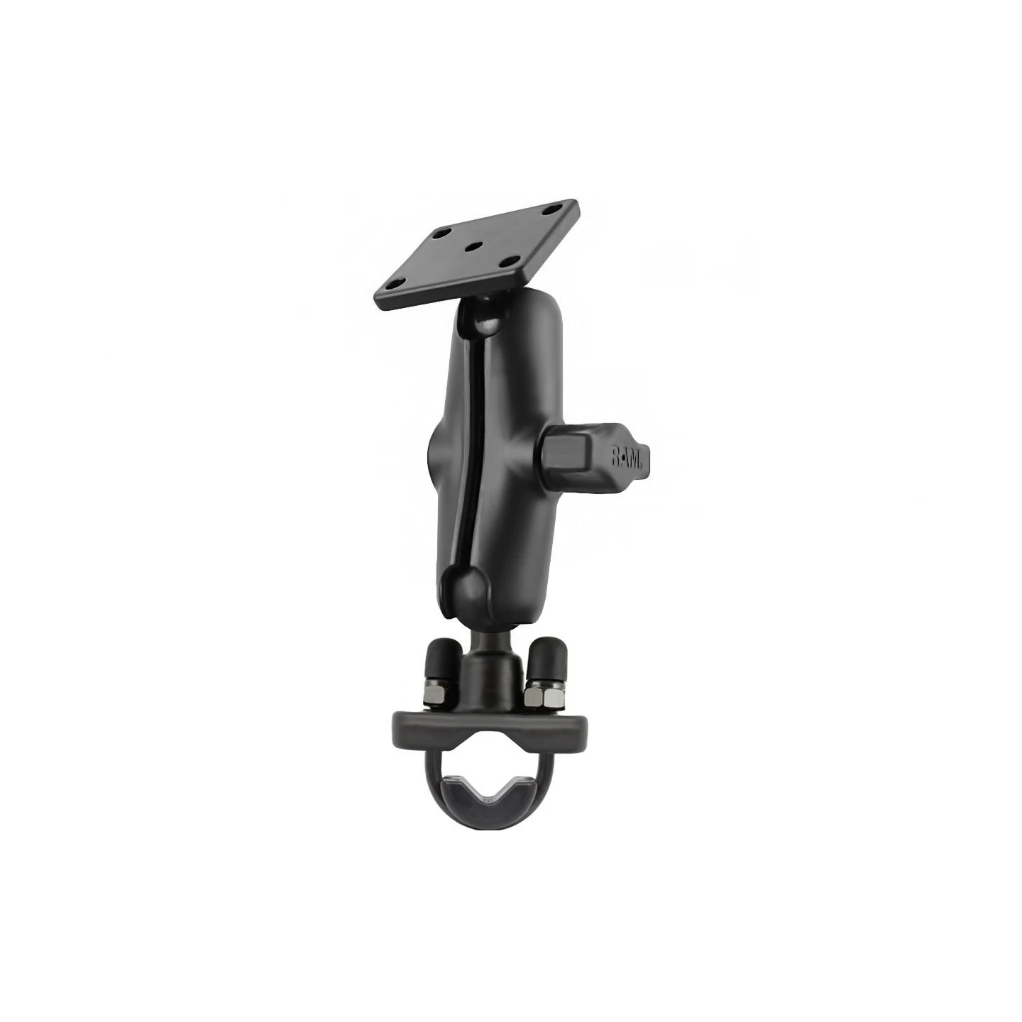 Motorrad-Set Garmin zumo / TomTom Rider -  (1 Zoll), Schraub-Klemme, mittlerer Verbindungsarm