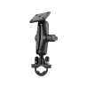 Motorbike set Garmin zumo / TomTom Rider - (1 inch), screw clamp, middle connection arm