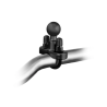 Motorbike set Garmin zumo / TomTom Rider - (1 inch), screw clamp, middle connection arm