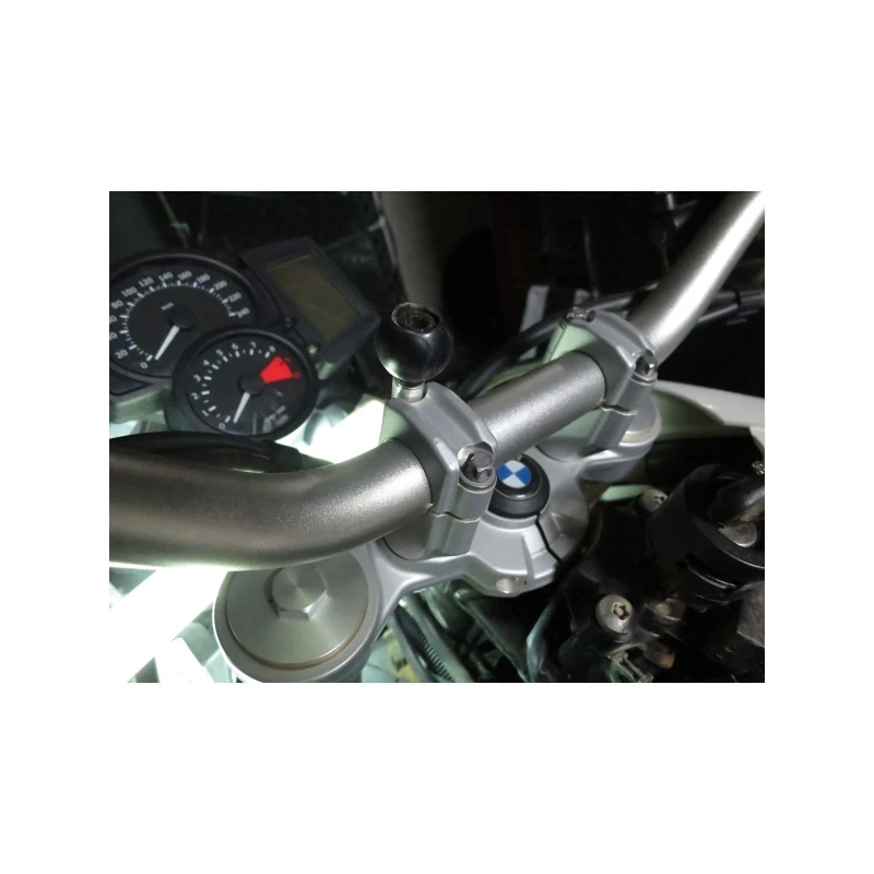 Motorrad-Basisbefestigung Lenkerkopf -  (1 Zoll), M8 Schrauben