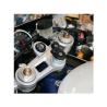 Motorbike base mounting handlebar head - (1 inch), for inner diameter 12-33 mm