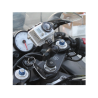 Motorbike base mounting handlebar head - (1 inch), for inner diameter 12-33 mm