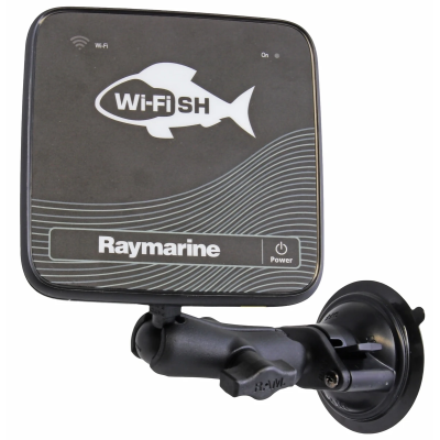 Saugfuss-Halterung Raymarine - mittlerer Verbindungsarm, Diamond-Basisplatte (Trapez), Kugel mit M6 Gewindestift