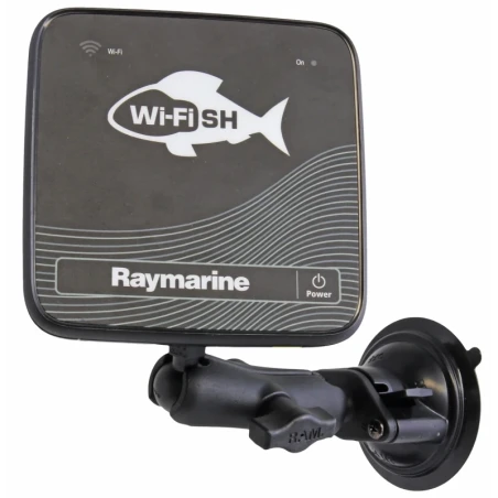 Saugfuss-Halterung Raymarine - mittlerer Verbindungsarm, Diamond-Basisplatte (Trapez), Kugel mit M6 Gewindestift