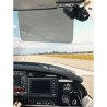 Suction cup holder with sunshade - (1 inch), sunshade disc