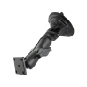 Suction foot set Garmin 7200 - centre connecting arm, Diamond base plate (trapezoid), rectangular base plate, (1 inch)