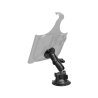 Suction foot set with AMPS connection - (1 inch), Diamond base plate (trapezoid), centre connecting arm, round base plate