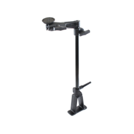 Fahrzeug-Befestigung - Keil-Standfuss, 450 mm Rohr, Schwenkarm (oben) mit AMPS-Anbindung