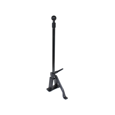 Fahrzeug-Befestigung mit  (1,5 Zoll) - Keil-Standfuss, Stabilisierungsarm, 450 mm Rohr