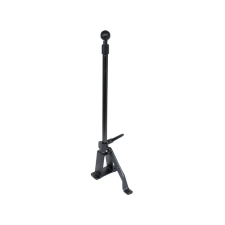 Fahrzeug-Befestigung mit  (1,5 Zoll) - Keil-Standfuss, Stabilisierungsarm, 450 mm Rohr
