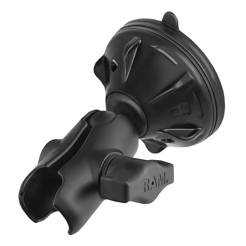 Suction cup set - twist lock, short connecting arm, (1 inch)
