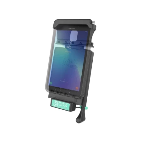 GDS Tab-Lock Halteschale (Schlüsselverriegelung) für Samsung Tab Active 2 - in IntelliSkin Schutzhülle - USB-C-Anschluss