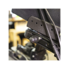 Diamond base plate (trapezoid) for wheelchair mounting - (1 inch), mounting set