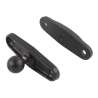Screw clamp jaws (without connecting bolts) - (1 inch), for 3 inch width