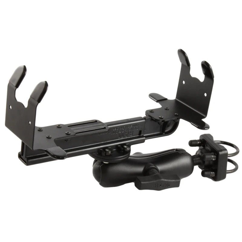 Printer tube holder for HP 450/470 - double clamp, centre connecting arm, round base plate (AMPS)
