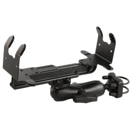 Printer tube holder for HP 450/470 - double clamp, centre connecting arm, round base plate (AMPS)