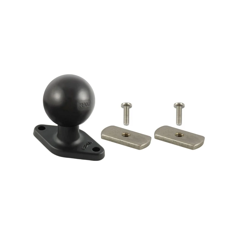 Diamond-Basisplatte (Trapez) für Rollstühle -  (1,5 Zoll), Schrauben-Set
