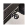 Diamond base plate (trapezoid) for wheelchairs - (1.5 inch), screw set