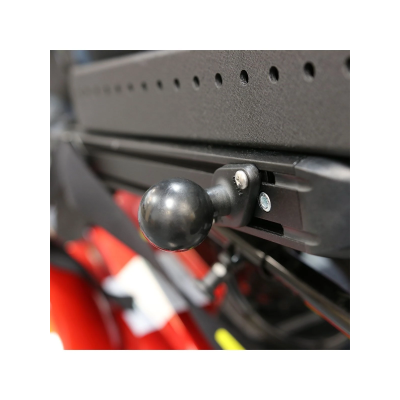 Diamond-Basisplatte (Trapez) für Rollstühle -  (1,5 Zoll), Schrauben-Set