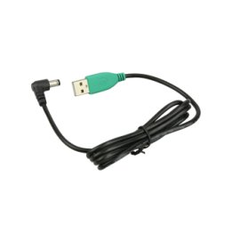 GDS USB-Kabel - USB-A / 90° Klinkenstecker (5,5 mm) - ca. 100 cm lang