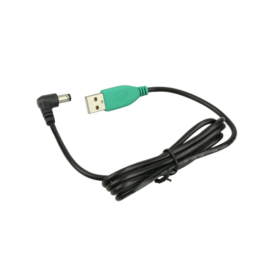 GDS USB-Kabel - USB-A / 90° Klinkenstecker (5,5 mm) - ca. 100 cm lang