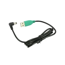 GDS USB cable - USB-A / 90° jack plug (5.5 mm) - approx. 100 cm long