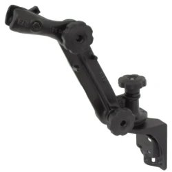 Ratchet swivel arm with mount (1.5 inch) - Vertical base, ratchet system