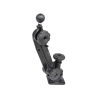 Ratchet swivel arm with (1.5 inch) horizontal base, ratchet system