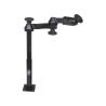 Double swivel arm with Tele-Pole (approx. 300 mm) and base (approx. 225 mm) - Octagon connecting arm, round base plate (AMPS)