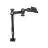 Double swivel arm with tele pole (approx. 300 mm) and base (approx. 225 mm) - Octagon connecting arm, VESA plate (75 x75 mm)